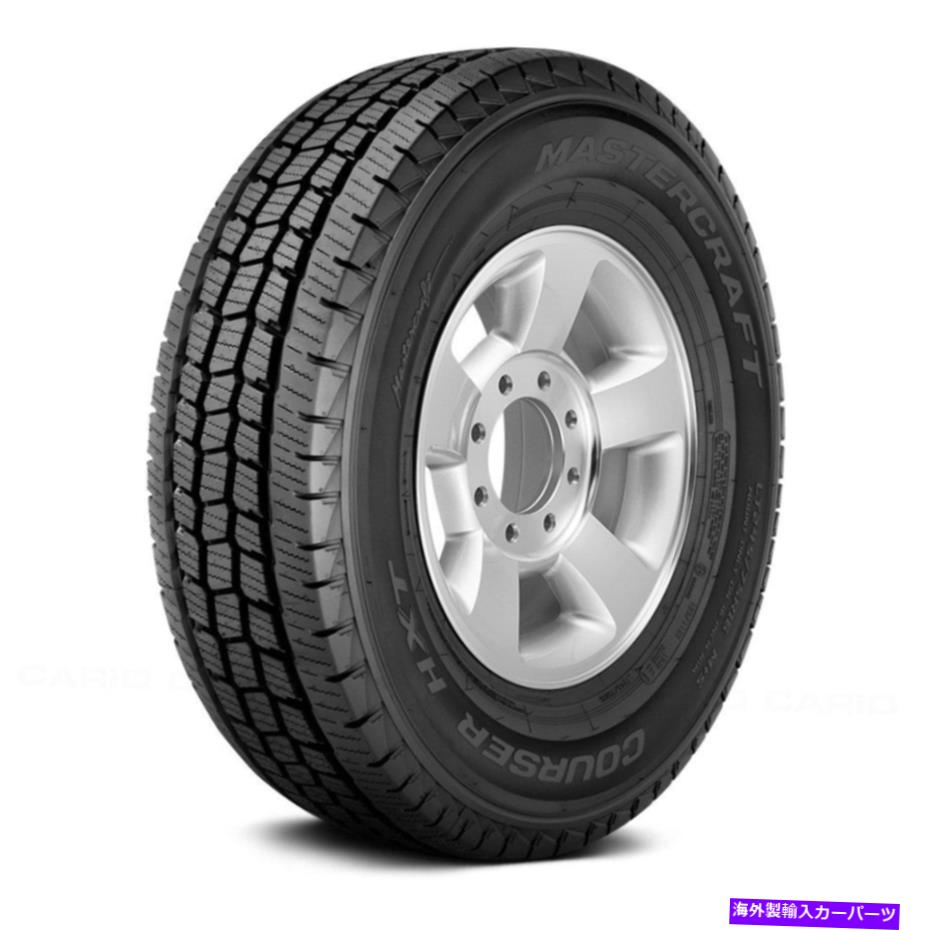 ホイール　４本セット 4つのタイヤのマスタークラフトセット235 / 65R16 R Courser HXTすべての地形 /オフロード /マッド Mastercraft Set of 4 Tires 235/65R16 R COURSER HXT All Terrain / Off Road / Mud【並行輸入品】
