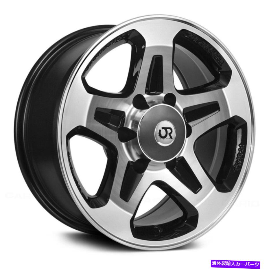 ホイール 4本セット RTXクーリエホイール16x7(30、6x130、84)4のブラックリムセット RTX COURIER Wheels 16x7 (30, 6x130, 84) Black Rims Set of 4【並行輸入品】|Us Custom Parts Shop USDM