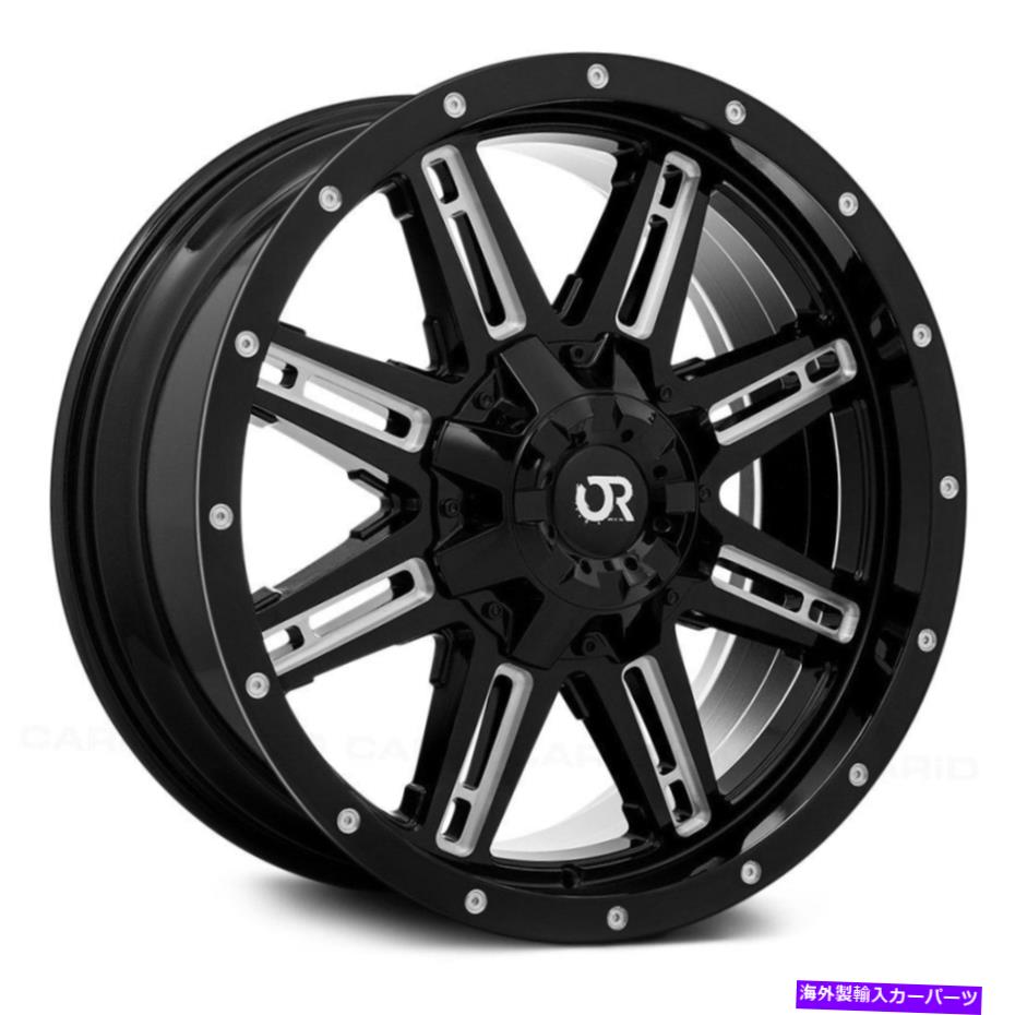 ホイール　４本セット RTX Ravine Wheels 17x8（10、6x139.7、87）4のブラックリムセット RTX RAVINE Wheels 17x8 (10, 6x139.7, 87) Black Rims Set of 4【並行輸入品】｜Us Custom Parts Shop USDM