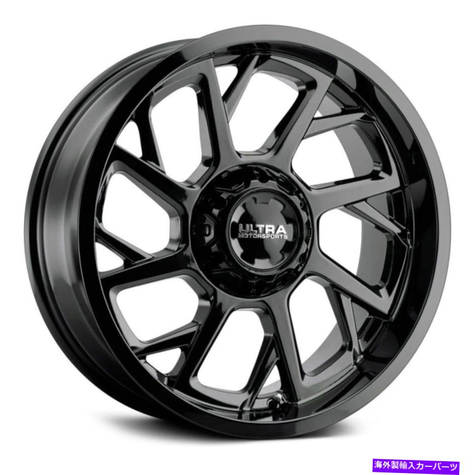 ホイール　４本セット Ultra 120bk Patriot Wheels 18x9（12、8x165.1、125.2）4のブラックリムセット Ultra 120BK PATRIOT Wheels 18x9 (12, 8x165.1, 125.2) Black Rims Set of 4【並行輸入品】｜Us Custom Parts Shop USDM