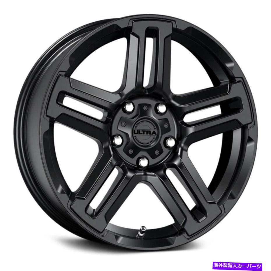 ホイール 4本セット Ultra 258SB Prowlerを持ち上げたホイール17x8(30、5x114.3、72.62)4のブラックリムセット Ultra 258SB Prowler Lifted Wheels 17x8 (30, 5x114.3, 72.62) Black Rims Set of 4【並行輸入品】|Us Custom Parts Shop USDM