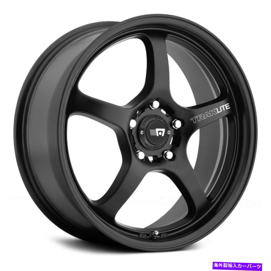 ホイール 4本セット Motegi RacingMR131TrakliteWheels17x8(40、5x112、72.56)4のブラックリムセット Motegi Racing MR131 TRAKLITE Wheels 17x8 (40, 5x112, 72.56) Black Rims Set of 4【並行輸入品】|Us Custom Parts Shop USDM