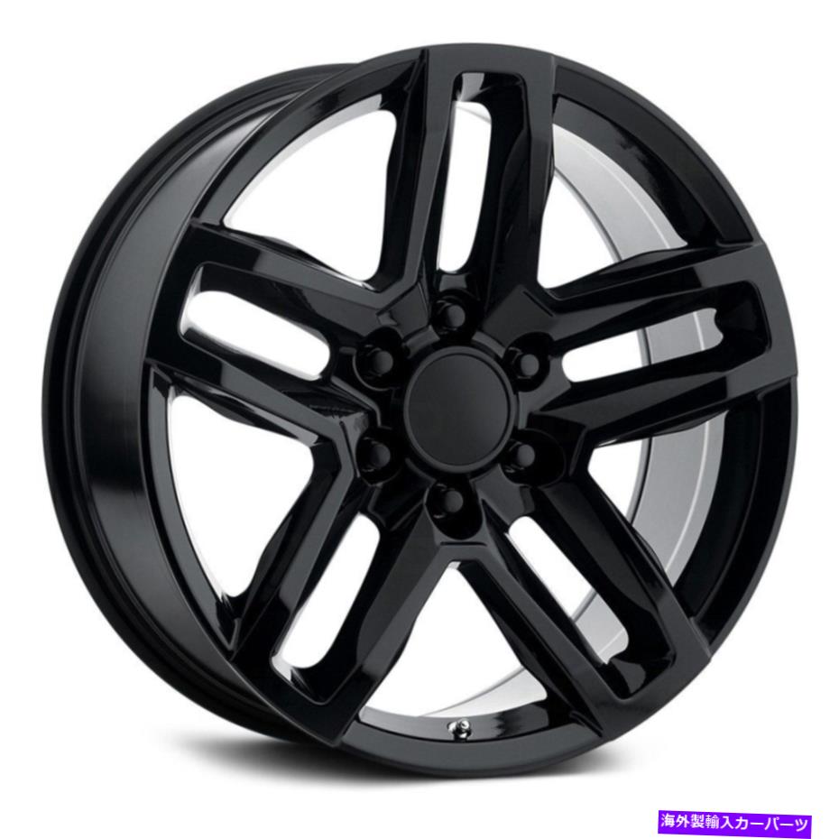ホイール　４本セット Voxxレプリカトレイルボスホイール20x9（27、6x139.7、78.1）4のブラックリムセット Voxx Replica TRAIL BOSS Wheels 20x9 (27, 6x139.7, 78.1) Black Rims Set of 4【並行輸入品】｜Us Custom Parts Shop USDM
