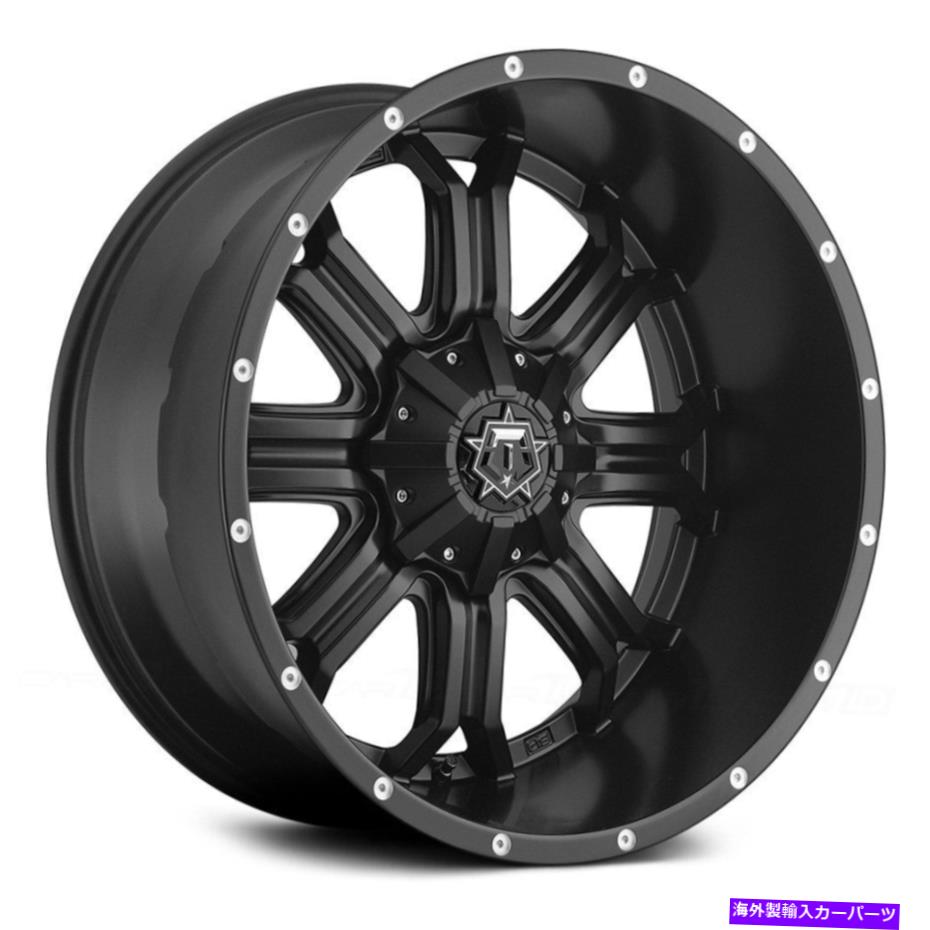 ホイール　４本セット TIS 535Bホイール18x9（-12、6x135、108）4のブラックリムセット TIS 535B Wheels 18x9 (-12, 6x135, 108) Black Rims Set of 4【並行輸入品】