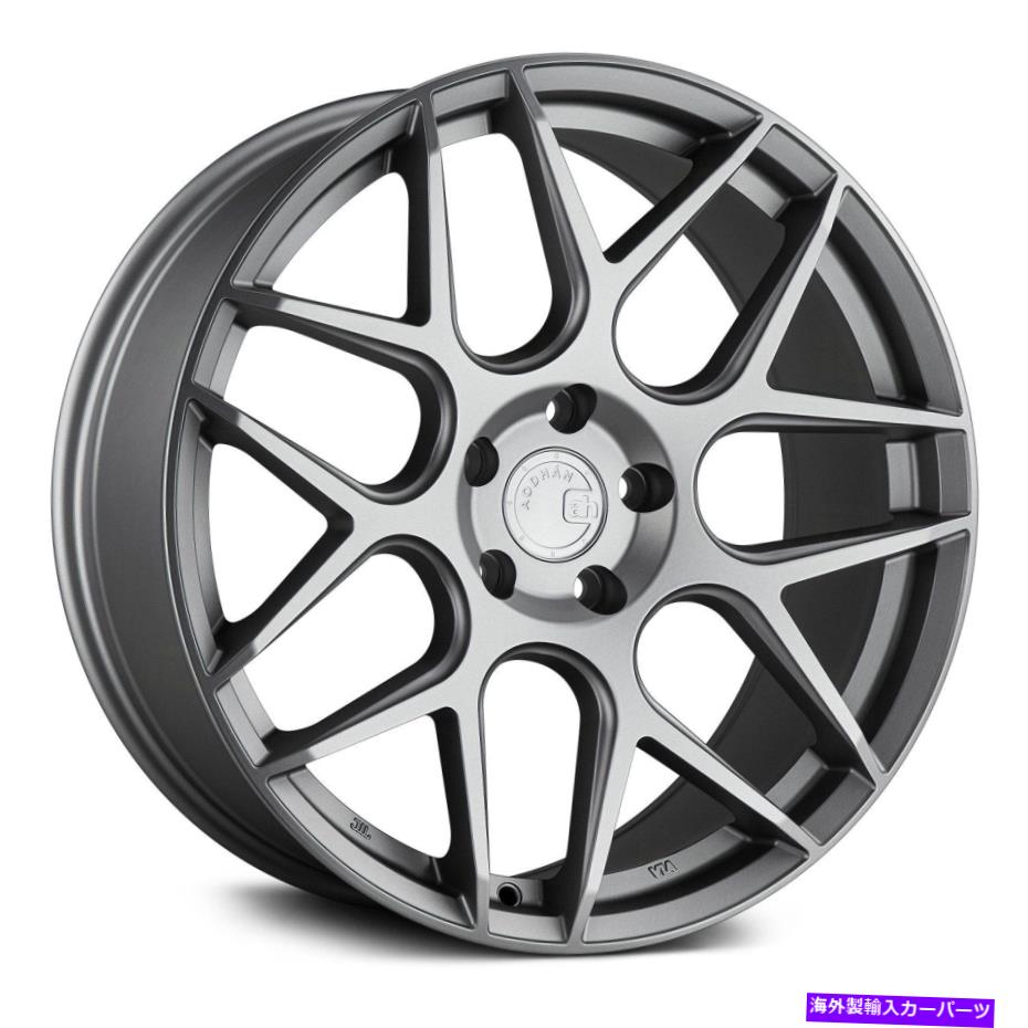 ホイール　４本セット aodhan aff2ホイール19x8.5（35、5x114.3、73.1）4の灰色のリムセット Aodhan AFF2 Wheels 19x8.5 (35, 5x114.3, 73.1) Gray Rims Set of 4【並行輸入品】｜Us Custom Parts Shop USDM