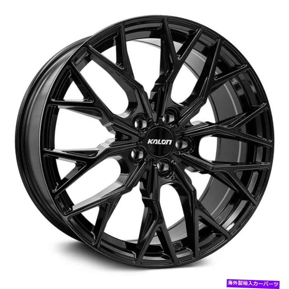 ホイール 4本セット Kalon Inferno Wheels 17x7.5(40、5x114.3、73)4のブラックリムセット Kalon Inferno Wheels 17x7.5 (40, 5x114.3, 73) Black Rims Set of 4【並行輸入品】|Us Custom Parts Shop USDM