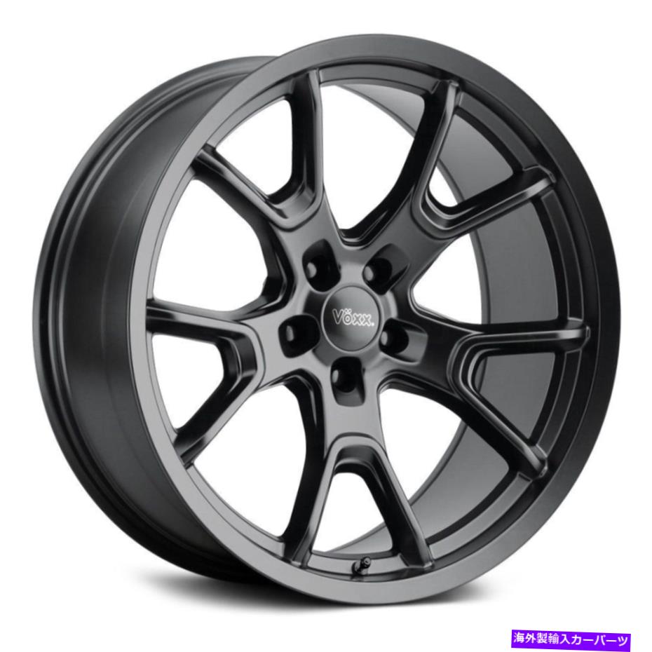 ホイール　４本セット VOXXレプリカ50周年記念EDホイール20x10.5（9、5x114.3）4のブラックリムセット Voxx Replica 50TH ANNIVERSARY ED Wheels 20x10.5 (9, 5x114.3) Black Rims Set of 4【並行輸入品】｜Us Custom Parts Shop USDM