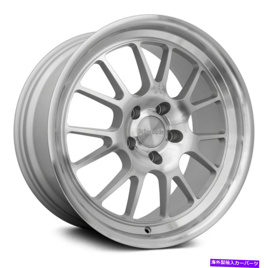 ホイール　４本セット Klutch SL14ホイール18x9.5（35、5x108、73.1）シルバーリムセット4 Klutch SL14 Wheels 18x9.5 (35, 5x108, 73.1) Silver Rims Set of 4【並行輸入品】｜Us Custom Parts Shop USDM