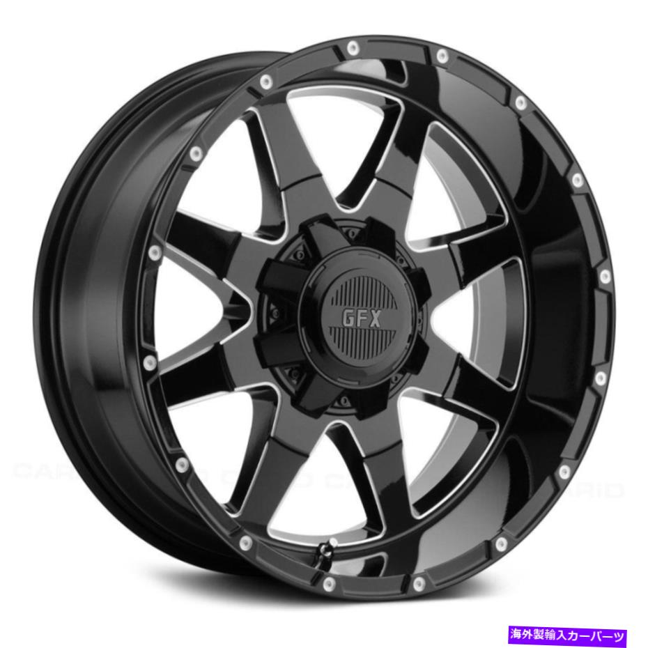 ホイール　４本セット G-FX TR12ホイール18x9（12、5x127、73.1）4のブラックリムセット G-FX TR12 Wheels 18x9 (12, 5x127, 73.1) Black Rims Set of 4【並行輸入品】｜Us Custom Parts Shop USDM