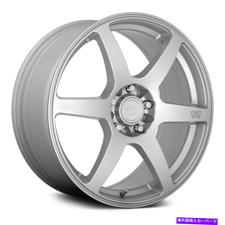 ホイール　４本セット Motegi Racing MR143 CS6ホイール18x8（45、5x108、72.56）4のシルバーリムセット Motegi Racing MR143 CS6 Wheels 18x8 (45, 5x108, 72.56) Silver Rims Set of 4【並行輸入品】｜Us Custom Parts Shop USDM