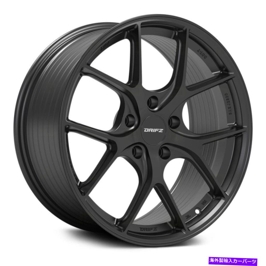 ホイール　４本セット DRIFZ 315SBホイール18x9（35、5x100、73.1）4のブラックリムセット Drifz 315SB Wheels 18x9 (35, 5x100, 73.1) Black Rims Set of 4【並行輸入品】｜Us Custom Parts Shop USDM