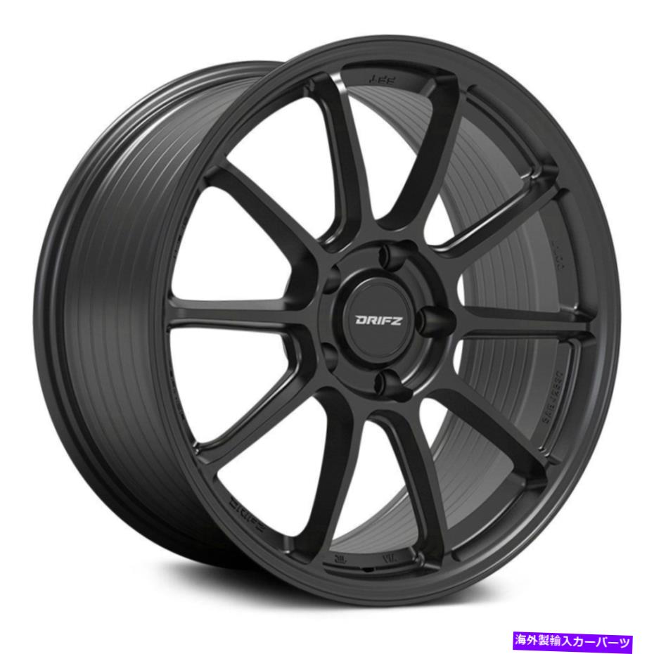 ホイール　４本セット DRIFZ 317SBホイール18x9（35、5x100、73.1）4のブラックリムセット Drifz 317SB Wheels 18x9 (35, 5x100, 73.1) Black Rims Set of 4【並行輸入品】｜Us Custom Parts Shop USDM