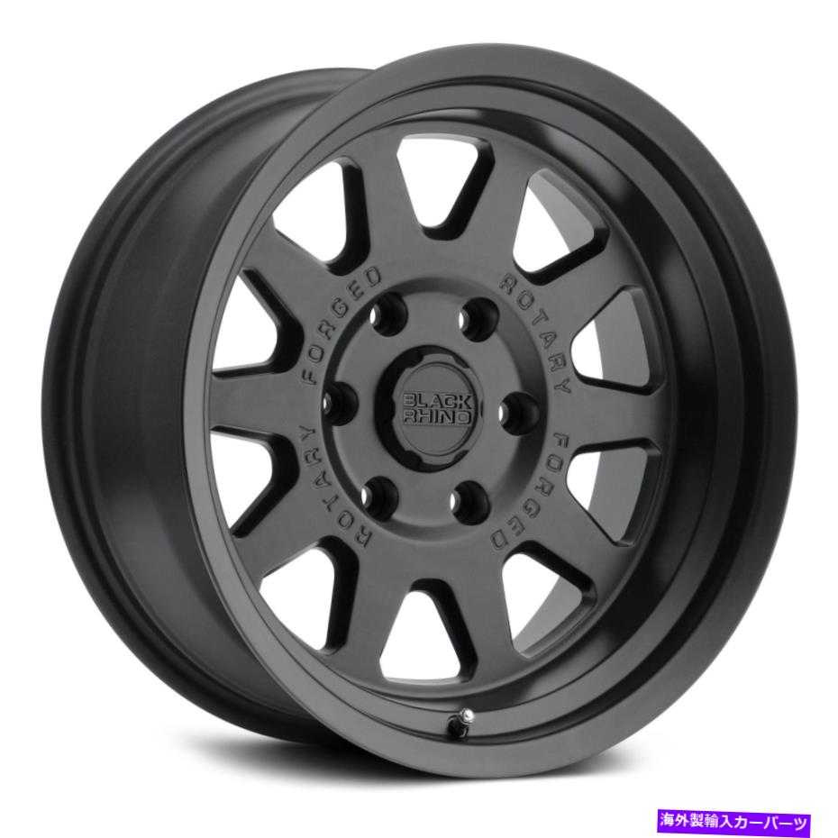 ホイール　４本セット ブラックサイスタジアムホイール16x8（45、6x130、84.1）4のブラックリムセット Black Rhino Stadium Wheels 16x8 (45, 6x130, 84.1) Black Rims Set of 4【並行輸入品】｜Us Custom Parts Shop USDM
