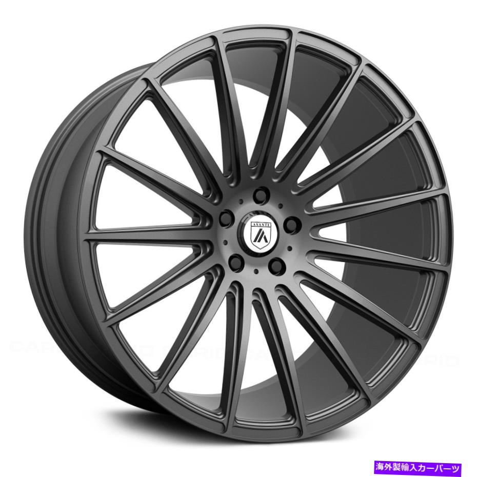 ホイール　４本セット Asanti ABL-14 Polaris Wheels20x9（15、5x114.3、72.56）4のグラファイトリムセット Asanti ABL-14 POLARIS Wheels 20x9 (15, 5x114.3, 72.56) Graphite Rims Set of 4【並行輸入品】｜Us Custom Parts Shop USDM