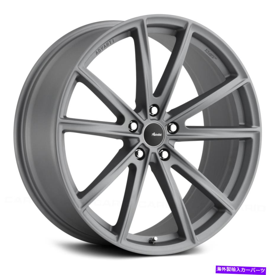 ホイール　４本セット Advanti Racing Torcere Wheels 19x9.5（45、5x114.3、66.6）4の灰色のリムセット Advanti Racing TORCERE Wheels 19x9.5 (45, 5x114.3, 66.6) Gray Rims Set of 4【並行輸入品】｜Us Custom Parts Shop USDM