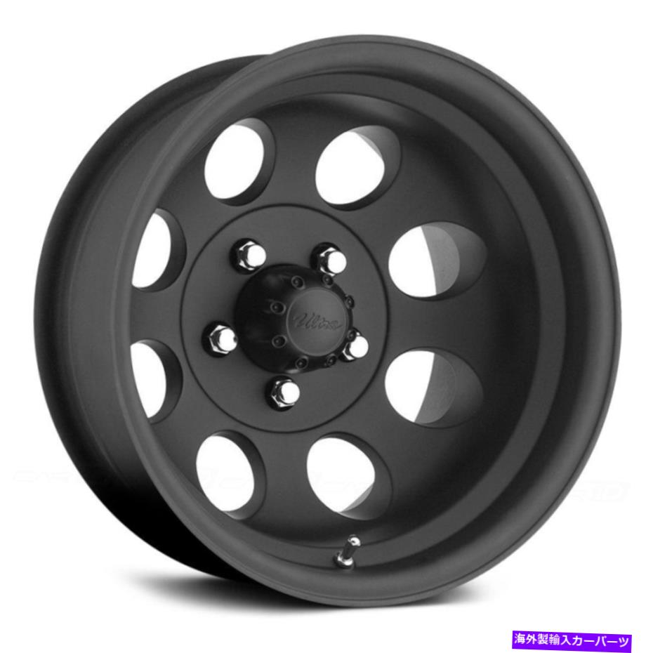ホイール　４本セット PACER 164B LT MODホイール16x8（-6、8x165.1、130.18）4のブラックリムセット Pacer 164B LT MOD Wheels 16x8 (-6, 8x165.1, 130.18) Black Rims Set of 4【並行輸入品】