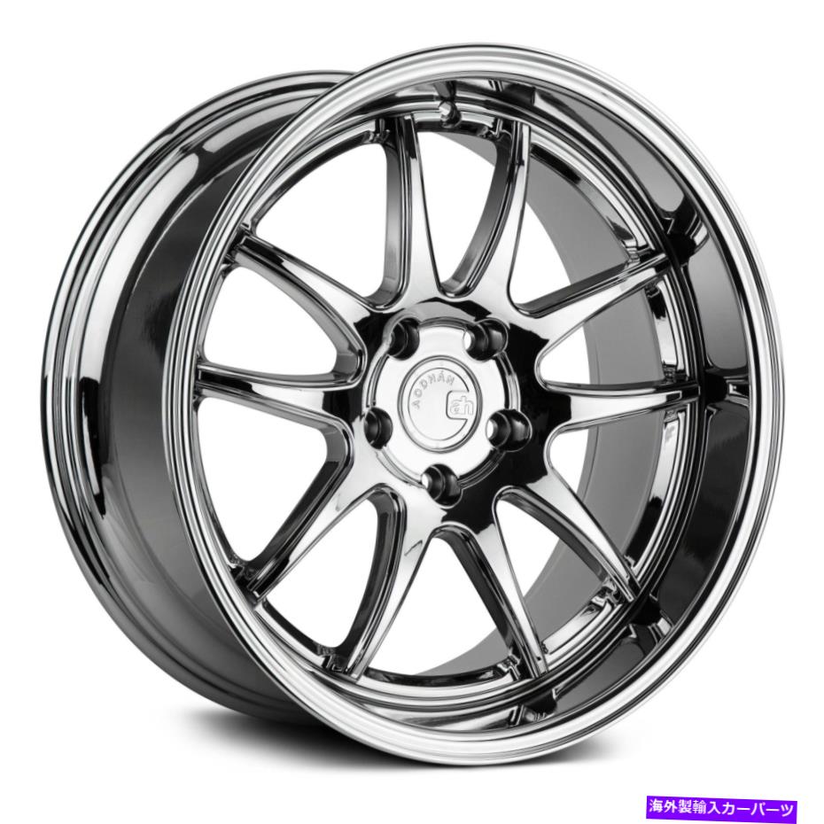 ホイール　４本セット aodhan ds02ホイール18x9.5（35、5x100、73.1）4のクロムリムセット Aodhan DS02 Wheels 18x9.5 (35, 5x100, 73.1) Chrome Rims Set of 4【並行輸入品】｜Us Custom Parts Shop USDM