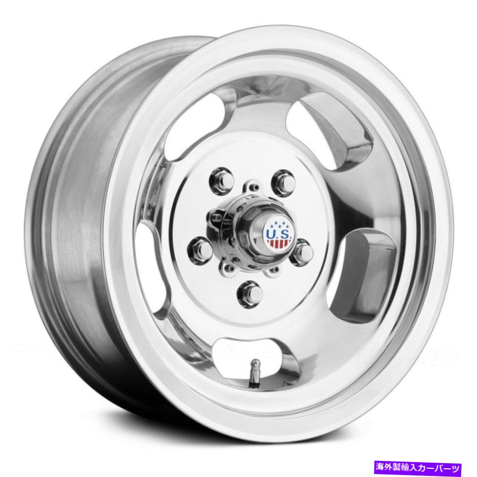 ホイール　４本セット U.S. Mags U101 Indy 1PCホイール15x7（-5、6x139.7、108）4のポリッシュリムセット U.S. Mags U101 INDY 1PC Wheels 15x7 (-5, 6x139.7, 108) Polished Rims Set of 4【並行輸入品】｜Us Custom Parts Shop USDM