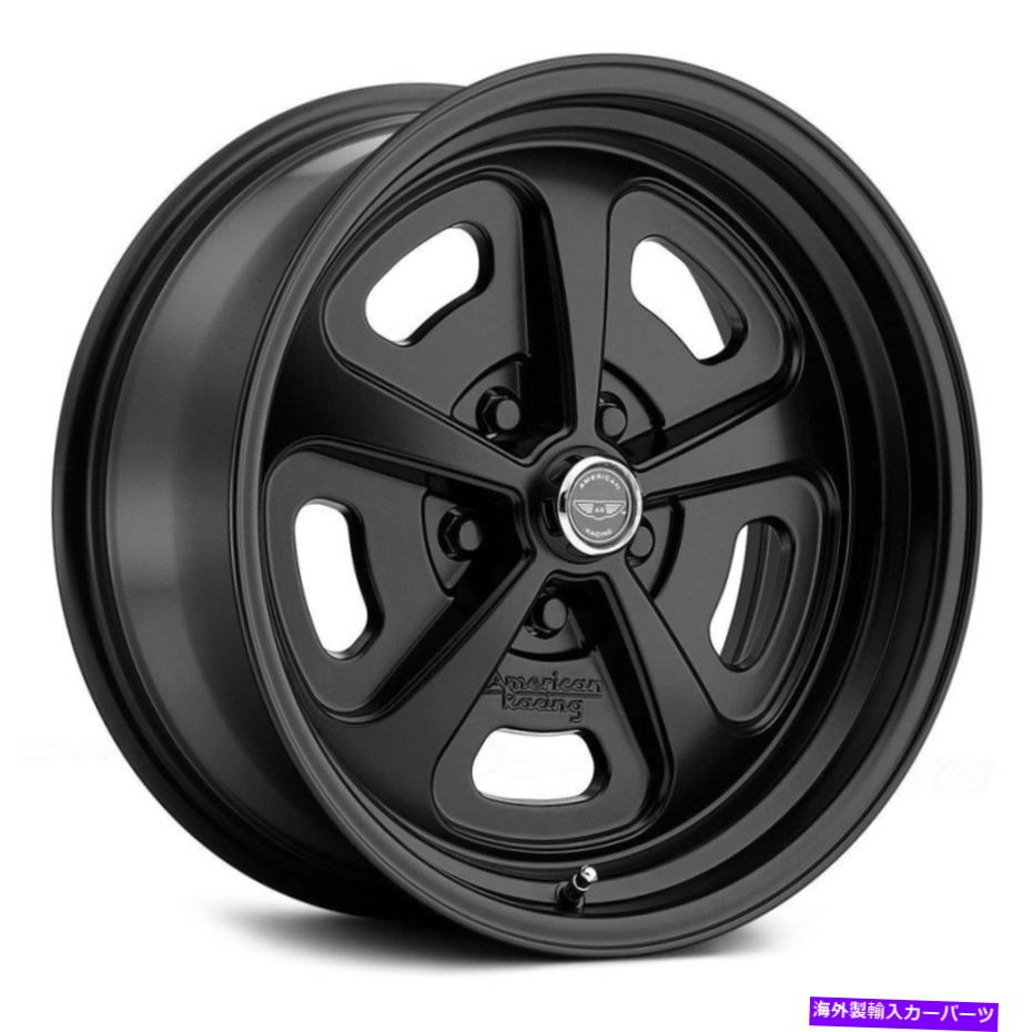 ホイール　４本セット American Racing VN501 500 1PCホイール17x9（12、5x120.65）4のブラックリムセット American Racing VN501 500 1PC Wheels 17x9 (12, 5x120.65) Black Rims Set of 4【並行輸入品】