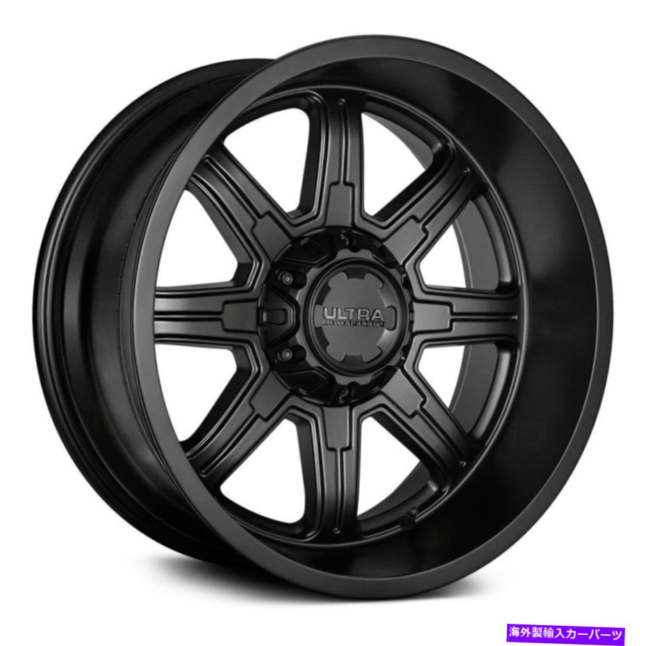 ホイール 4本セット 覆われたラグホイール18x9(18、6x139.7)4のリムセットを備えたウルトラ229SBの脅威 Ultra 229SB MENACE WITH COVERED LUGS Wheels 18x9 (18, 6x139.7) Rims Set of 4【並行輸入品】|Us Custom Parts Shop USDM
