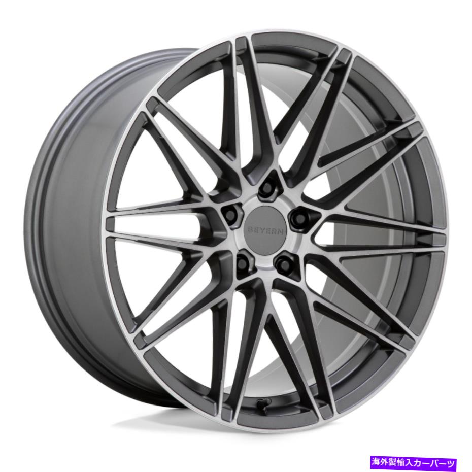 ホイール　４本セット Beyern Damon Wheels 18x9.5（45、5x120.65、74.1）Gunmetal Rimsセット4 Beyern DAMON Wheels 18x9.5 (45, 5x120.65, 74.1) Gunmetal Rims Set of 4【並行輸入品】｜Us Custom Parts Shop USDM