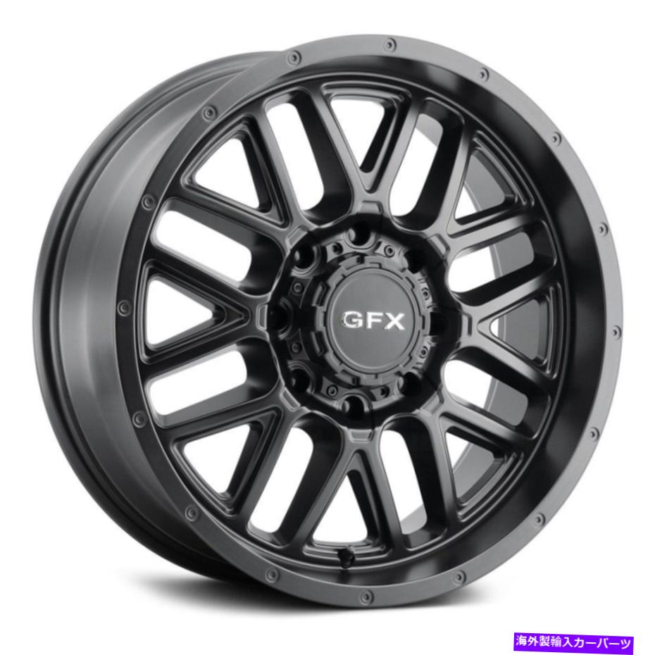 ホイール　４本セット G-FX TM5ホイール20x9（12、6x139.7、93.2）4のブラックリムセット G-FX TM5 Wheels 20x9 (12, 6x139.7, 93.2) Black Rims Set of 4【並行輸入品】｜Us Custom Parts Shop USDM
