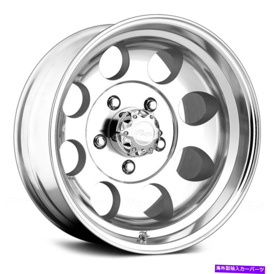 ホイール 4本セット Pacer 164p LT modホイール15x8(-19、5x127、83.06)4の磨かれたリムセット Pacer 164P LT MOD Wheels 15x8 (-19, 5x127, 83.06) Polished Rims Set of 4【並行輸入品】|Us Custom Parts Shop USDM