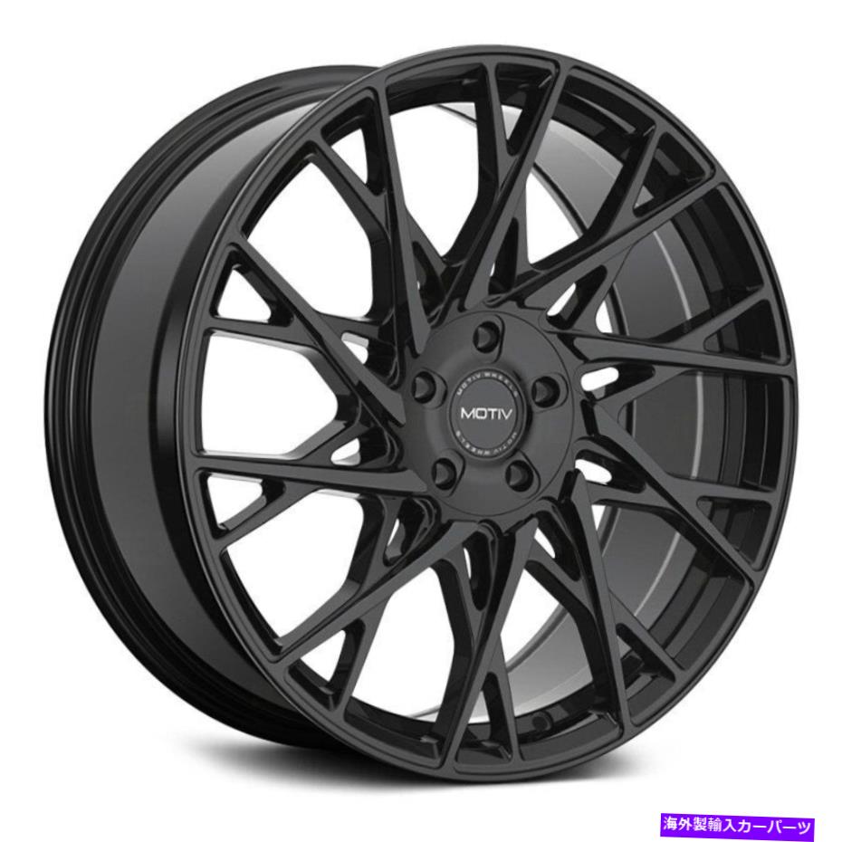 ホイール　４本セット Motiv 430b MaestroWheels18x8（40、5x114.3、74.1）4のブラックリムセット Motiv 430B MAESTRO Wheels 18x8 (40, 5x114.3, 74.1) Black Rims Set of 4【並行輸入品】｜Us Custom Parts Shop USDM 285,962円