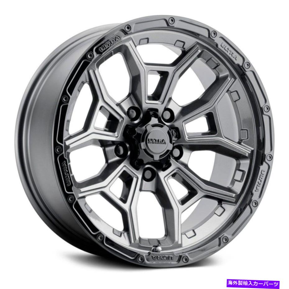 ホイール　４本セット Ultra 125gn Warmonger 5ホイール17x9（-12、5x114.3）4の無煙炭リムセット Ultra 125GN WARMONGER 5 Wheels 17x9 (-12, 5x114.3) Anthracite Rims Set of 4【並行輸入品】｜Us Custom Parts Shop USDM