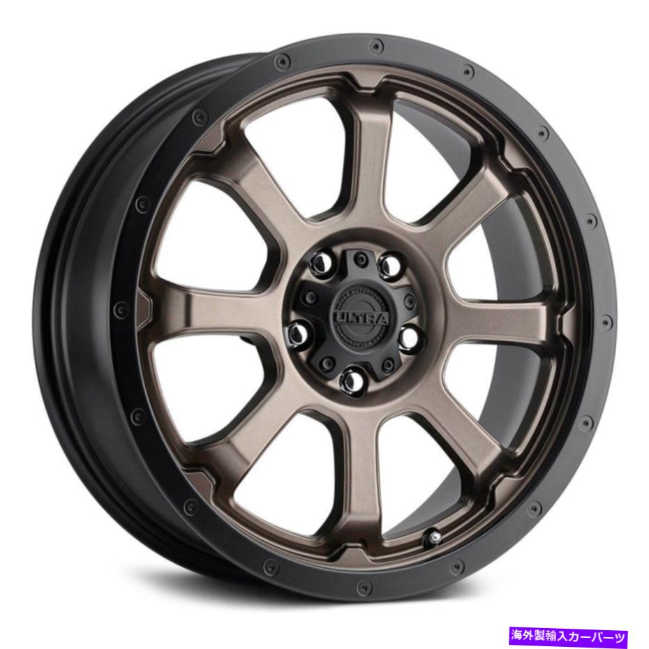ホイール　４本セット Ultra 219bz Nemesis CUVホイール18x8（35、5x110、65.1）4のブロンズリムセット Ultra 219BZ NEMESIS CUV Wheels 18x8 (35, 5x110, 65.1) Bronze Rims Set of 4【並行輸入品】｜Us Custom Parts Shop USDM
