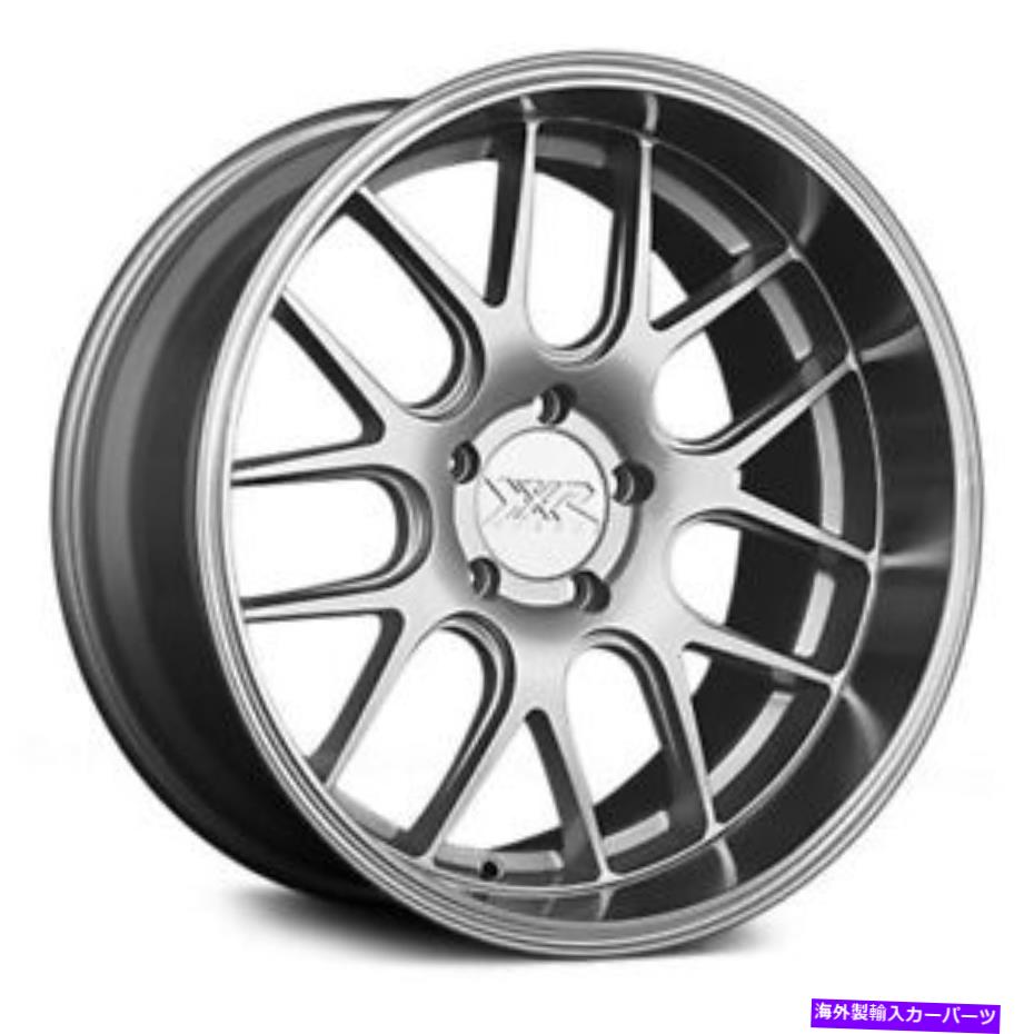 ホイール 4本セット xxr 530dホイール18x9(20、5x114.3、73.1)4のシルバーリムセット XXR 530D Wheels 18x9 (20, 5x114.3, 73.1) Silver Rims Set of 4【並行輸入品】