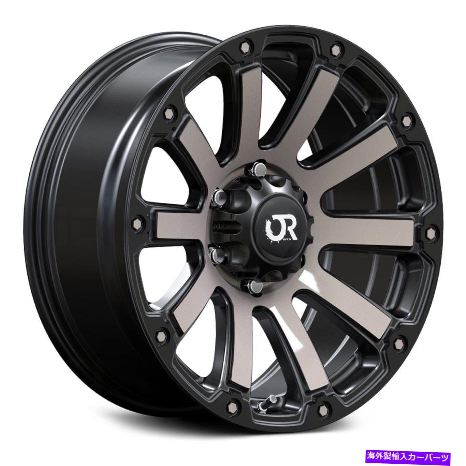 ホイール　４本セット RTX PANZERホイール17x9（0、5x127、71.5）4のブラックリムセット RTX PANZER Wheels 17x9 (0, 5x127, 71.5) Black Rims Set of 4【並行輸入品】｜Us Custom Parts Shop USDM