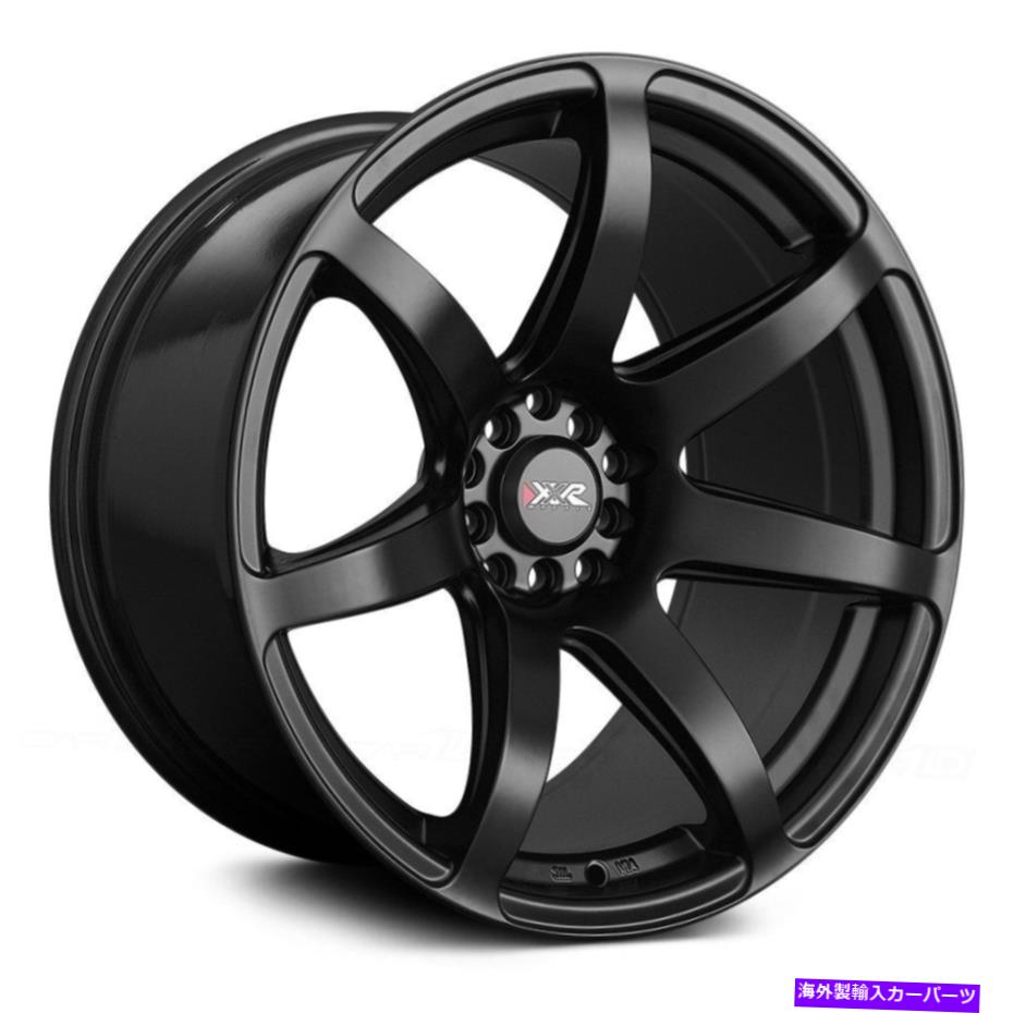ホイール 4本セット XXR 560ホイール18x8.5(35、5x114.3、73.1)4のブラックリムセット XXR 560 Wheels 18x8.5 (35, 5x114.3, 73.1) Black Rims Set of 4【並行輸入品】