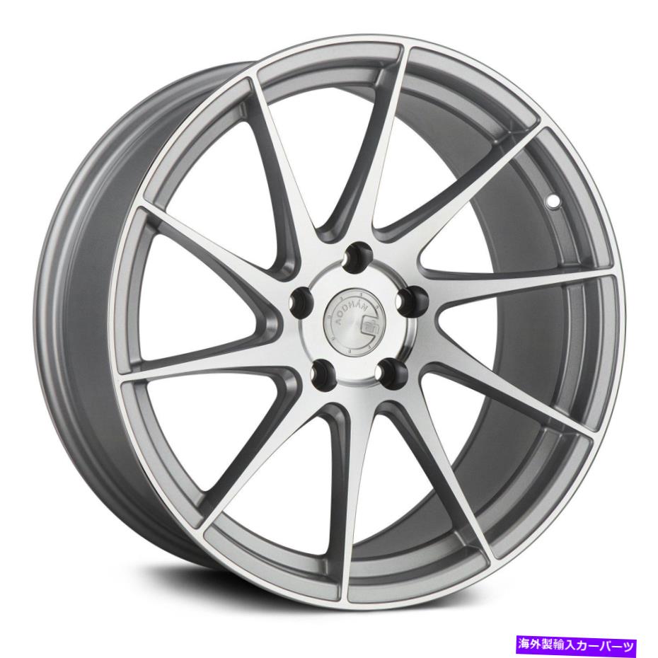 ホイール 4本セット Aodhan AH09ホイール18x8.5(35、5x100、73.1)4のシルバーリムセット Aodhan AH09 Wheels 18x8.5 (35, 5x100, 73.1) Silver Rims Set of 4【並行輸入品】|Us Custom Parts Shop USDM