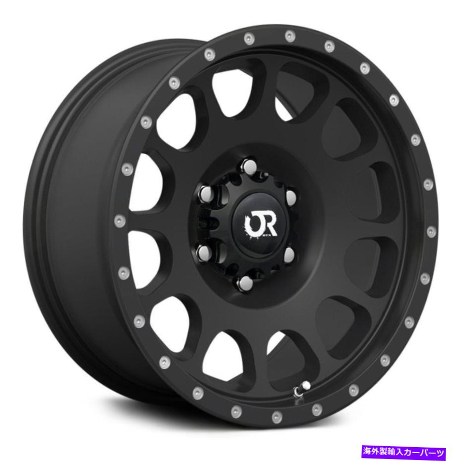 ホイール　４本セット rtx bajaホイール17x9（0、6x139.7、106.1）4のブラックリムセット RTX BAJA Wheels 17x9 (0, 6x139.7, 106.1) Black Rims Set of 4【並行輸入品】｜Us Custom Parts Shop USDM