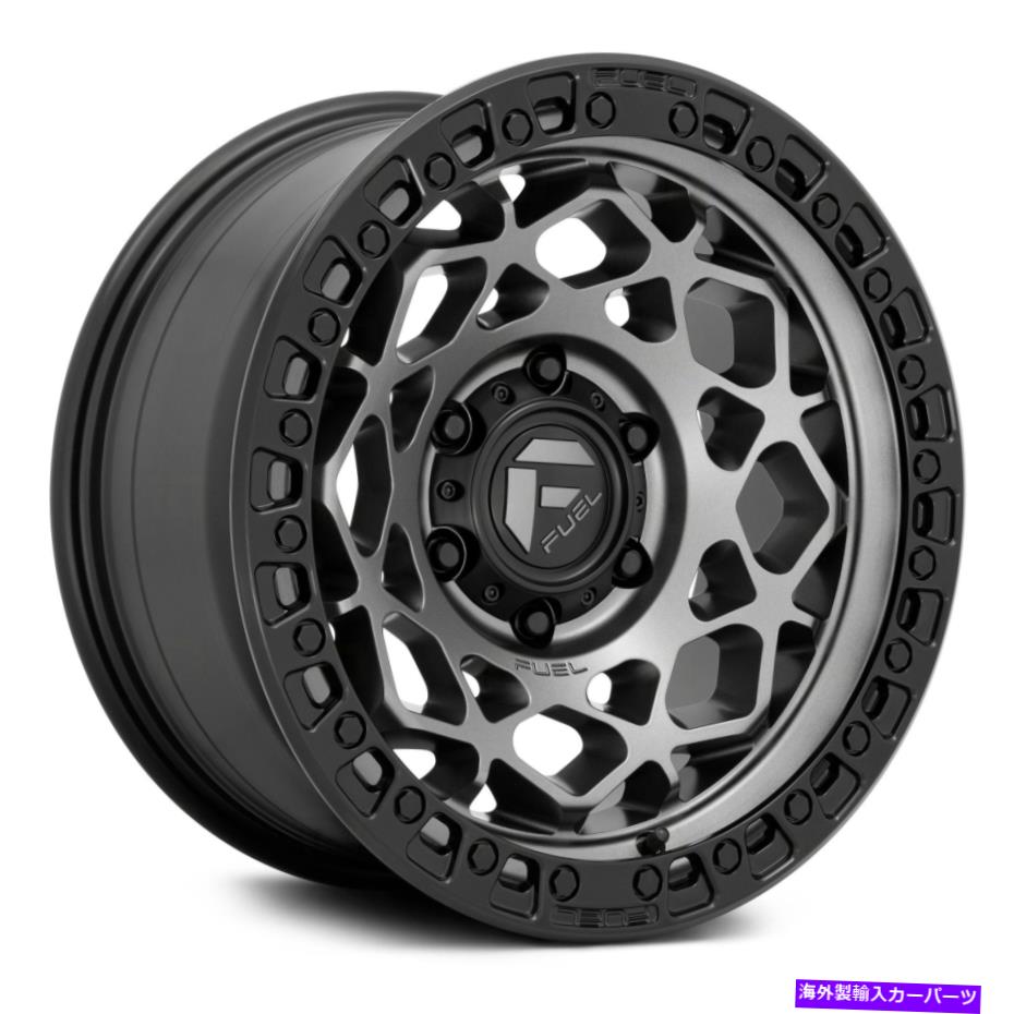 ホイール 4本セット 燃料D784ユニット1PCホイール17x9(1、6x120.65、66.9)4の無煙炭リムセット Fuel D784 UNIT 1PC Wheels 17x9 (1, 6x120.65, 66.9) Anthracite Rims Set of 4【並行輸入品】|Us Custom Parts Shop USDM