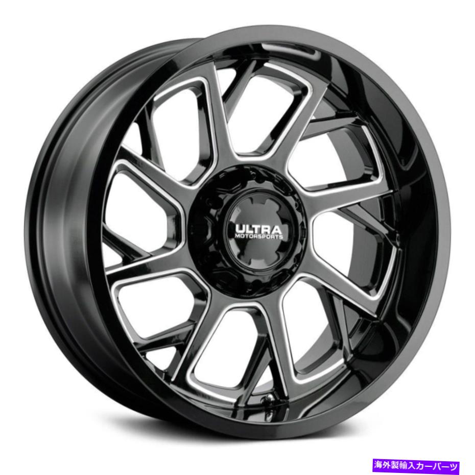 ホイール　４本セット Ultra 120bm Patriot Wheels20x9（-12、8x165.1、125.2）4のブラックリムセット Ultra 120BM PATRIOT Wheels 20x9 (-12, 8x165.1, 125.2) Black Rims Set of 4【並行輸入品】｜Us Custom Parts Shop USDM