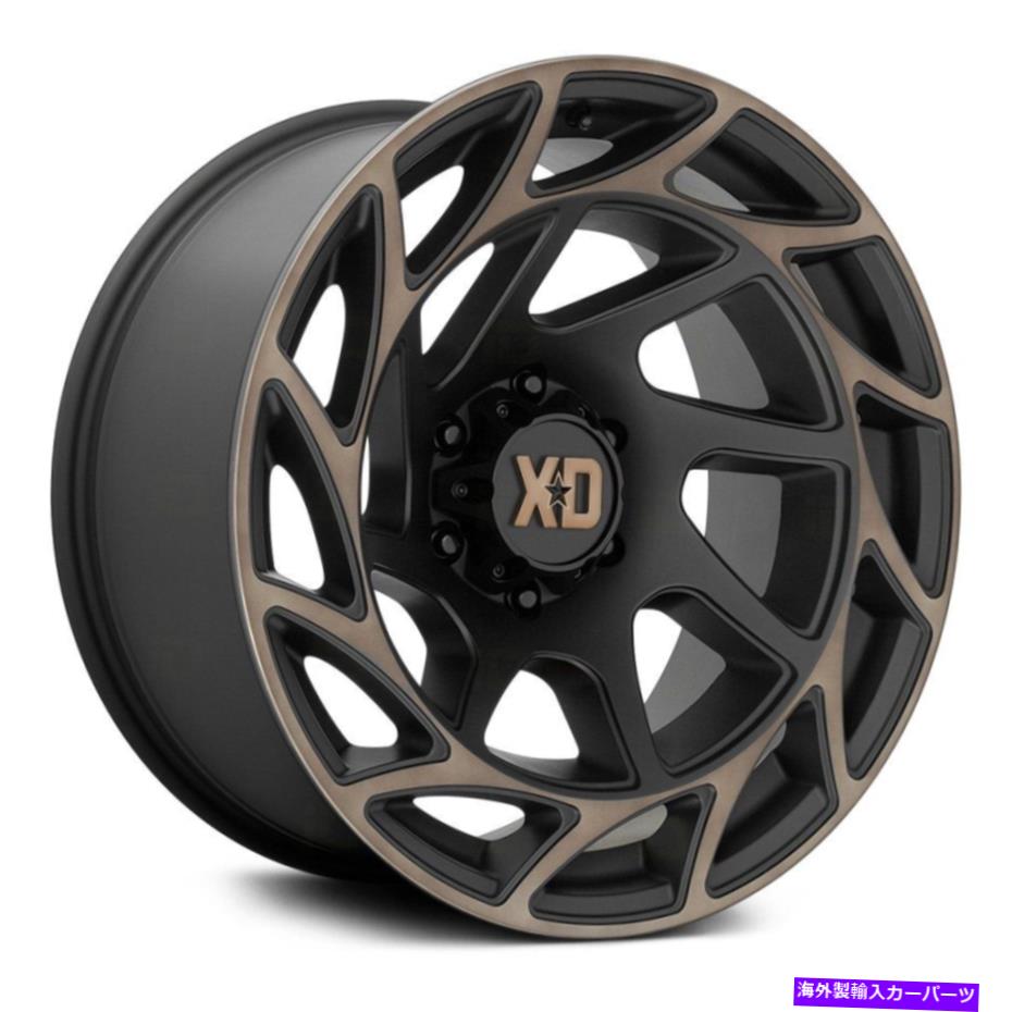 ホイール　４本セット XDシリーズXD860オンスロートホイール17x9（0、5x127、71.5）4のブラックリムセット XD Series XD860 ONSLAUGHT Wheels 17x9 (0, 5x127, 71.5) Black Rims Set of 4【並行輸入品】