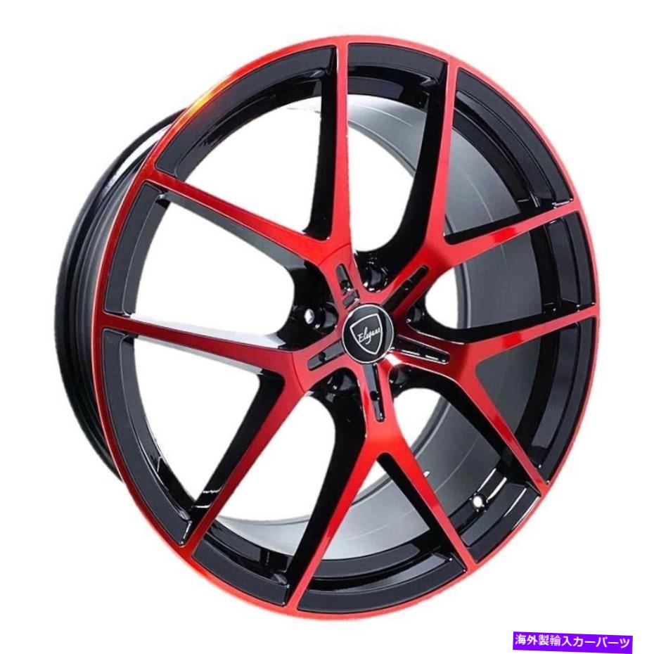 ホイール　４本セット エレガントなE017ホイール20x8.5（30、5x120.65、74.1）グロスリムセット4 Elegant E017 Wheels 20x8.5 (30, 5x120.65, 74.1) Gloss Rims Set of 4【並行輸入品】｜Us Custom Parts Shop USDM