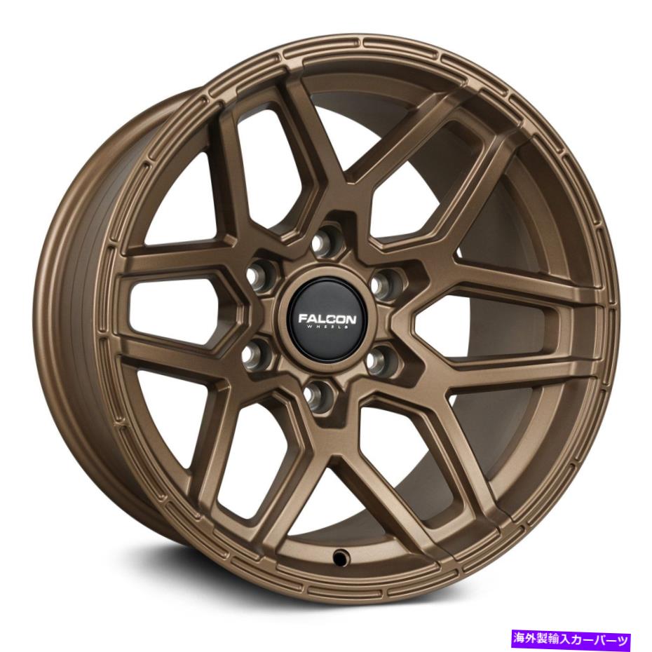 ホイール 4本セット ファルコンT9アトラスホイール17x9(-25、6x139.7、106.3)4のブロンズリムセット Falcon T9 ATLAS Wheels 17x9 (-25, 6x139.7, 106.3) Bronze Rims Set of 4【並行輸入品】|Us Custom Parts Shop USDM