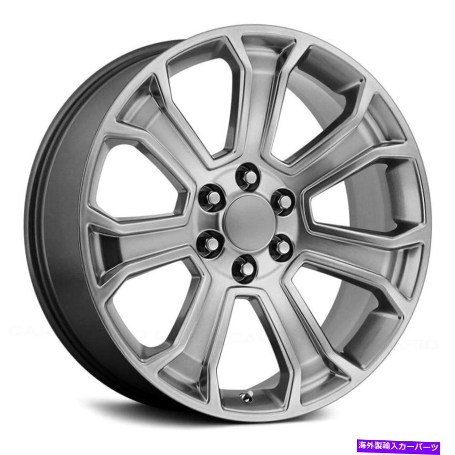 ホイール　４本セット OEパフォーマンス166Hホイール20x8.5（31、6x139.7、78.1）4のシルバーリムセット OE Performance 166H Wheels 20x8.5 (31, 6x139.7, 78.1) Silver Rims Set of 4【並行輸入品】