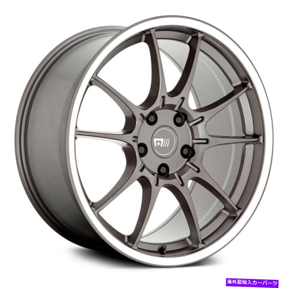 ホイール 4本セット Motegi Racing MR152 SS5ホイール18x9.5(40、5x100、56.15)4のガンメタルリムセット Motegi Racing MR152 SS5 Wheels 18x9.5 (40, 5x100, 56.15) Gunmetal Rims Set of 4【並行輸入品】|Us Custom Parts Shop USDM