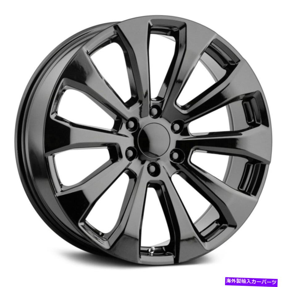 ホイール　４本セット Voxxレプリカハイカントリーホイール22x9（28、6x139.7、78.1）4のブラックリムセット Voxx Replica HIGH COUNTRY Wheels 22x9 (28, 6x139.7, 78.1) Black Rims Set of 4【並行輸入品】｜Us Custom Parts Shop USDM