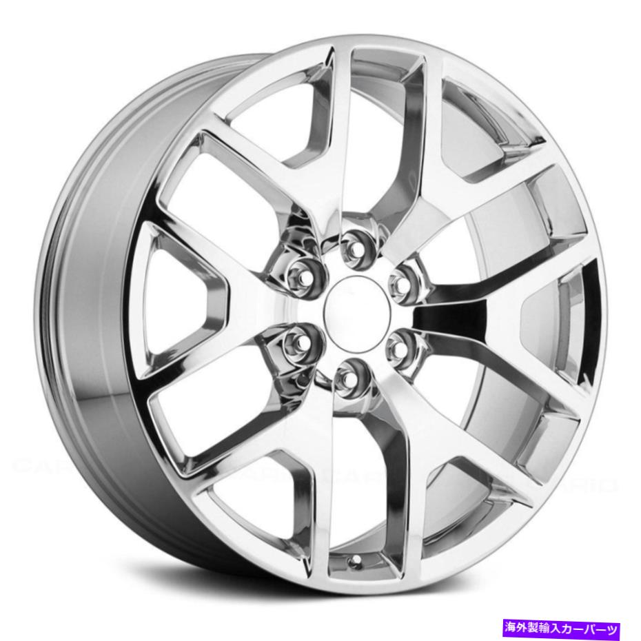 ホイール　４本セット Rev 586ホイール20x9（32、6x139.7、78.1）4のクロムリムセット REV 586 Wheels 20x9 (32, 6x139.7, 78.1) Chrome Rims Set of 4【並行輸入品】