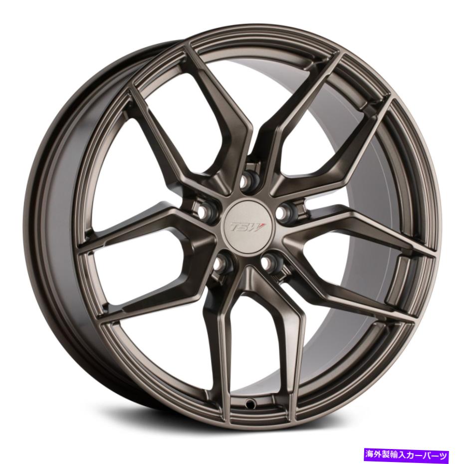 ホイール　４本セット TSWシルバノホイール20x10（40、5x112、66.56）4のブロンズリムセット TSW SILVANO Wheels 20x10 (40, 5x112, 66.56) Bronze Rims Set of 4【並行輸入品】