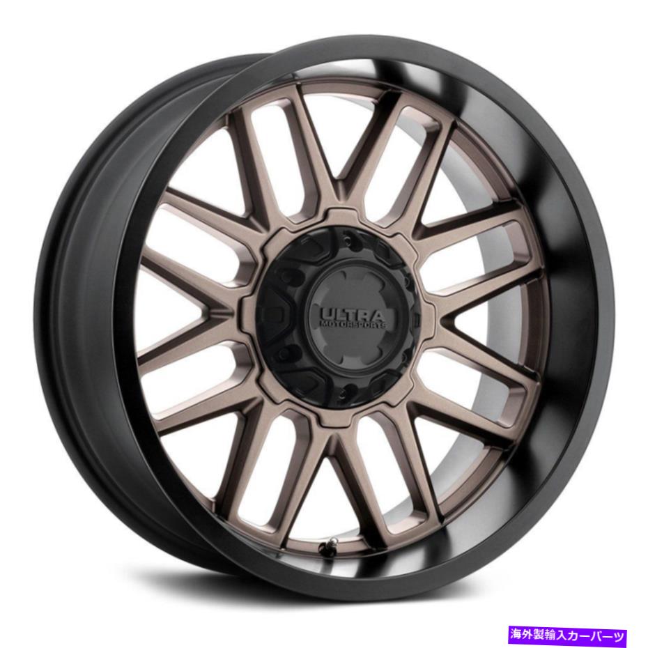 ホイール　４本セット 覆われたラグホイールを備えたウルトラ231bz肉屋20x9（-12、5x127）4のリムセット Ultra 231BZ BUTCHER with COVERED LUGS Wheels 20x9 (-12, 5x127) Rims Set of 4【並行輸入品】