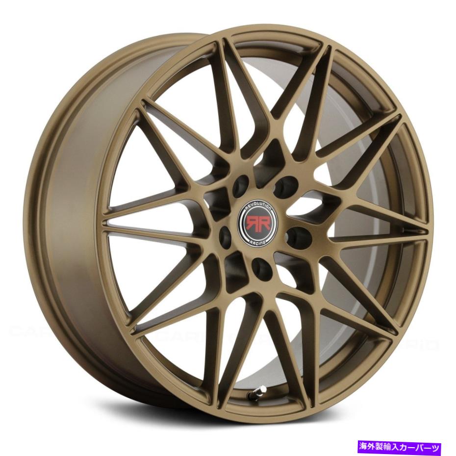 ホイール　４本セット Revolution Racing RR11ホイール20x8（40、5x114.3、73.1）4のゴールドリムセット Revolution Racing RR11 Wheels 20x8 (40, 5x114.3, 73.1) Gold Rims Set of 4【並行輸入品】
