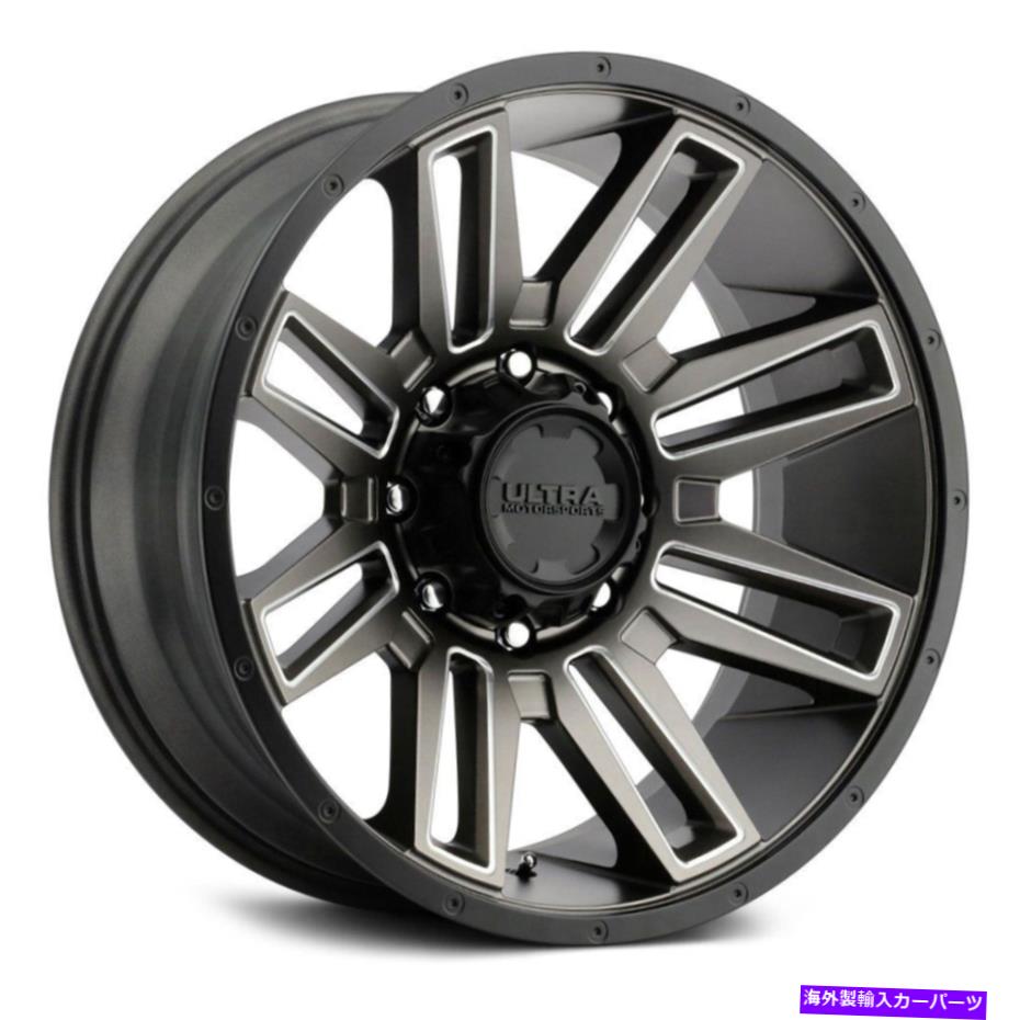 ホイール　４本セット 露出したラグホイール18x9（1、8x170）4のリムセットを備えたウルトラ236bzm黙示録 Ultra 236BZM APOCALYPSE WITH EXPOSED LUGS Wheels 18x9 (1, 8x170) Rims Set of 4【並行輸入品】