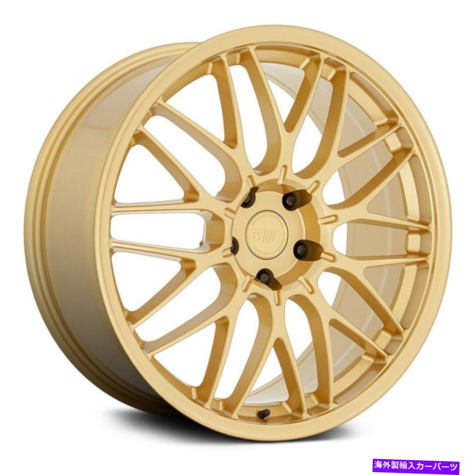 ホイール　４本セット Motegi Racing MR153 CM10ホイール19x9.5（40、5x100、56.15）4のゴールドリムセット Motegi Racing MR153 CM10 Wheels 19x9.5 (40, 5x100, 56.15) Gold Rims Set of 4【並行輸入品】