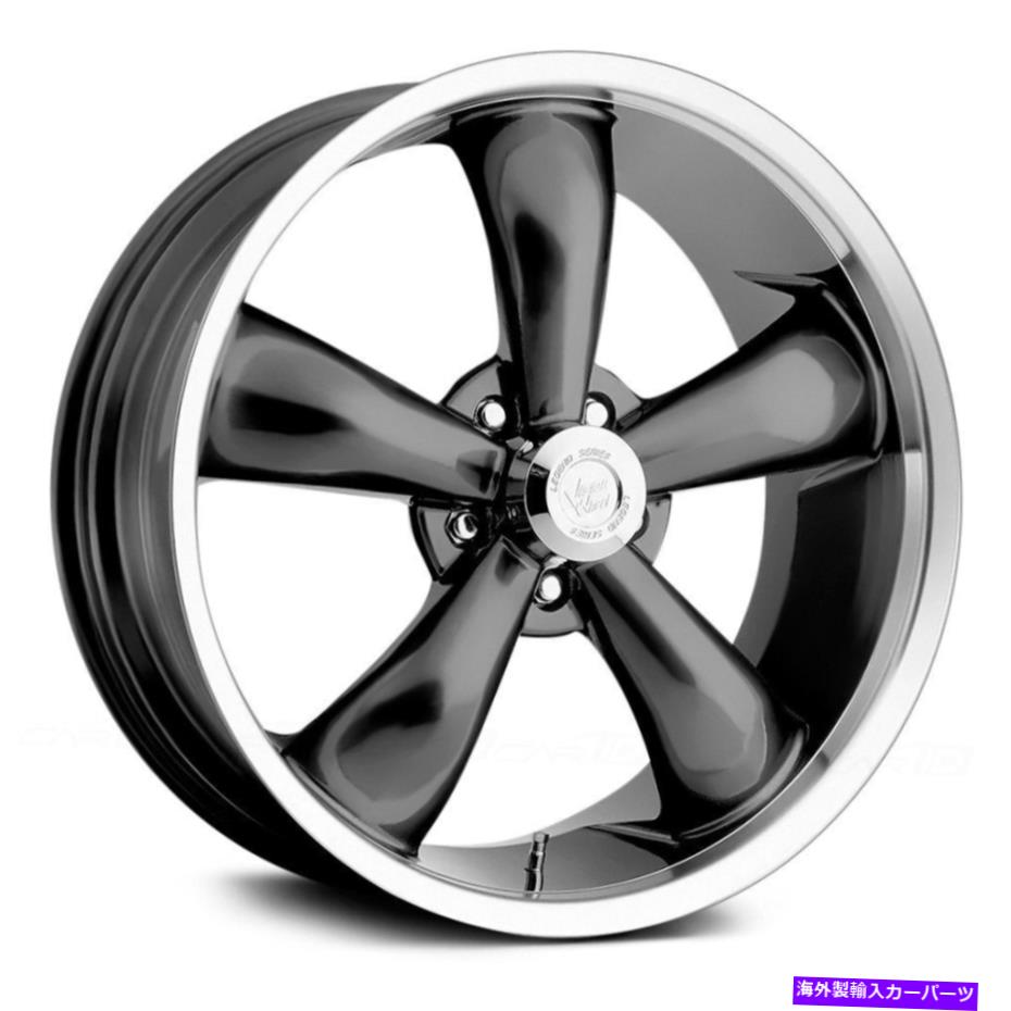 ホイール　４本セット ビジョン142レジェンド5ホイール20x8.5（10、5x120.65、83）4のガンメタルリムセット Vision 142 LEGEND 5 Wheels 20x8.5 (10, 5x120.65, 83) Gunmetal Rims Set of 4【並行輸入品】